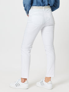 Slim Leg Miracle Denim Jean - White