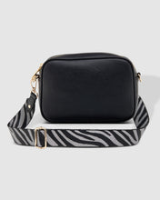 Load image into Gallery viewer, Ginger Crossbody Bag Zebra Black