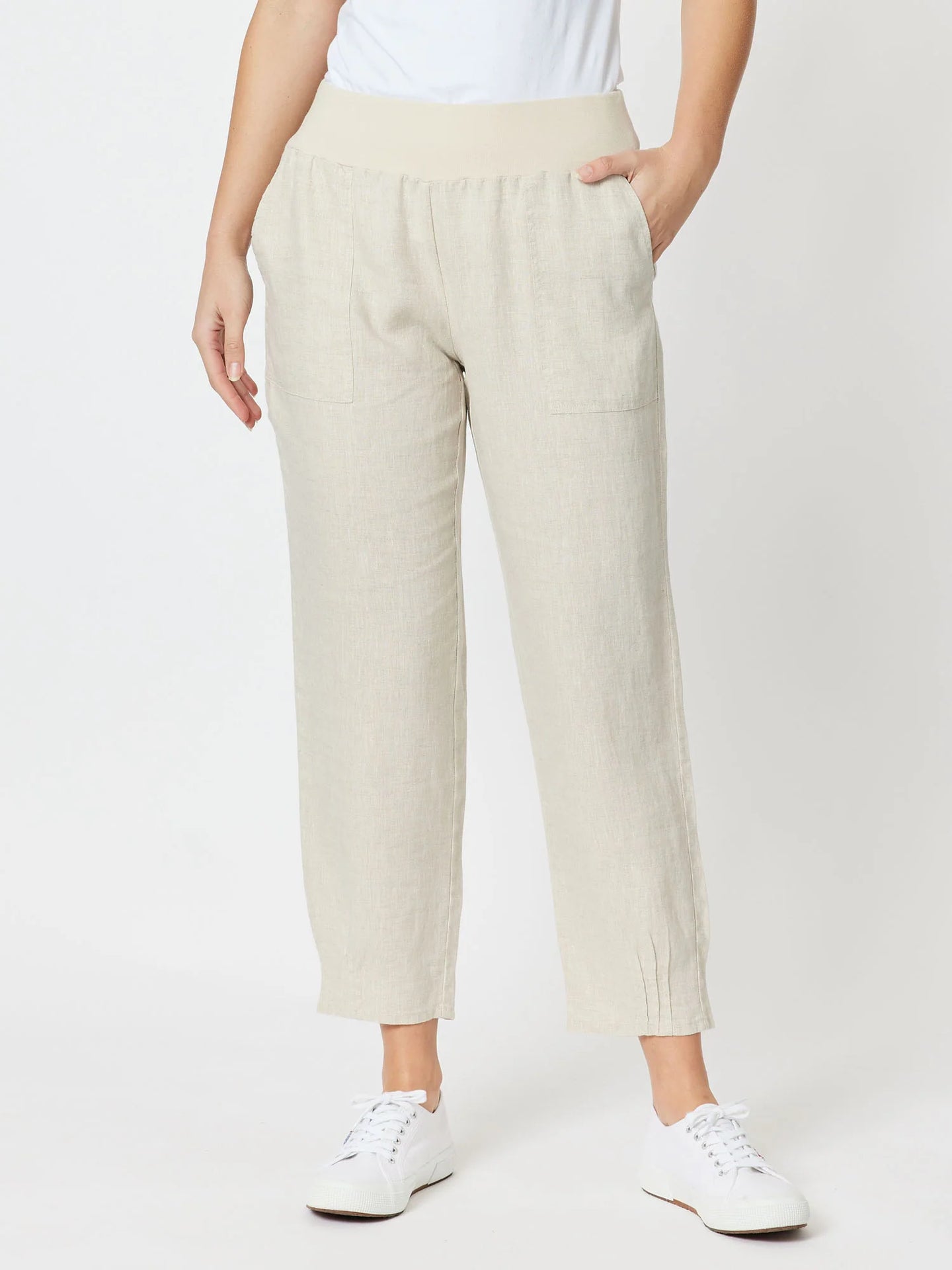 Jersey Waist Pant Natural