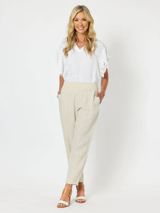 Jersey Waist Pant Natural