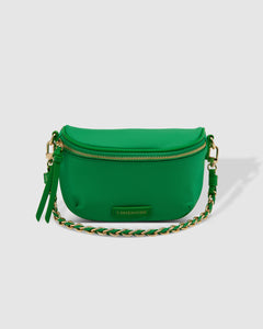 Halsey Nylon Sling Bag Apple Green