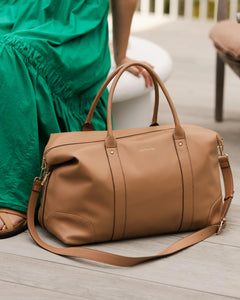 Alexis Weekender Travel Bag Latte