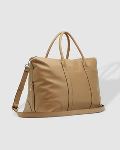 Alexis Weekender Travel Bag Latte