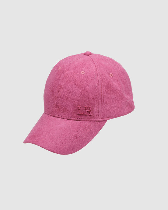 Jasper Cap Suede Suede Fuschia