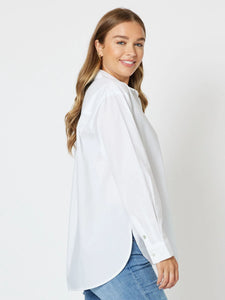 Urban HiLo Relaxed Shirt - White