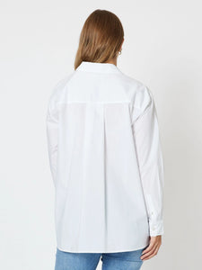 Urban HiLo Relaxed Shirt - White