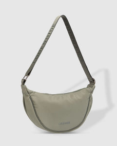 Sylvia Nylon Crossbody Bag Khaki