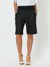 Load image into Gallery viewer, Jordon Linen Short Black