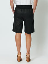 Load image into Gallery viewer, Jordon Linen Short Black