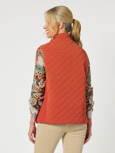 Brighton Puffer Vest Maple