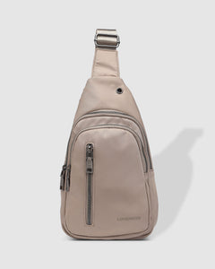 Boyd Nylon Sling Bag Beige