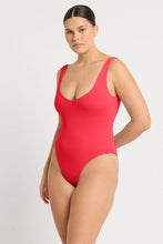 Load image into Gallery viewer, lucia one piece Cherry/Hibiscus