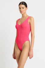 Load image into Gallery viewer, mara one piece Neon Azalea Recycled