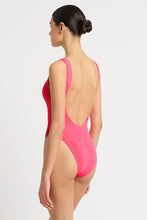 Load image into Gallery viewer, mara one piece Neon Azalea Recycled