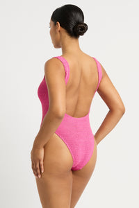 mara one piece wildberry lurex