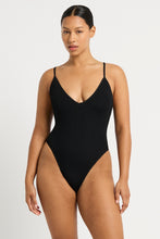 Load image into Gallery viewer, elena one piece Black Eco