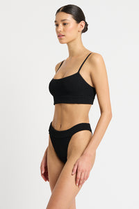 Strap Saint Crop - Black Eco