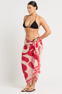 Kaia Maxi Sarong Billow Print