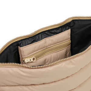 stash base crossbody (cloud) - sand