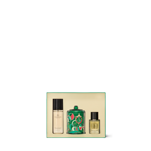 Fragrance Trio Gift Set - 200g Candle, 30ml EDP & 100ml Hair & Body Mist - Kyoto in Bloom