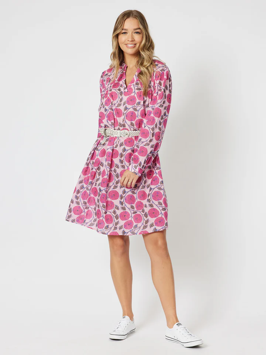 Getaway Dress Hot Pink