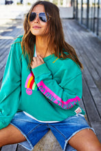 Load image into Gallery viewer, Vintage Rainbow Sweat - Jade