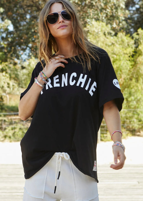 Frenchie Tee Black