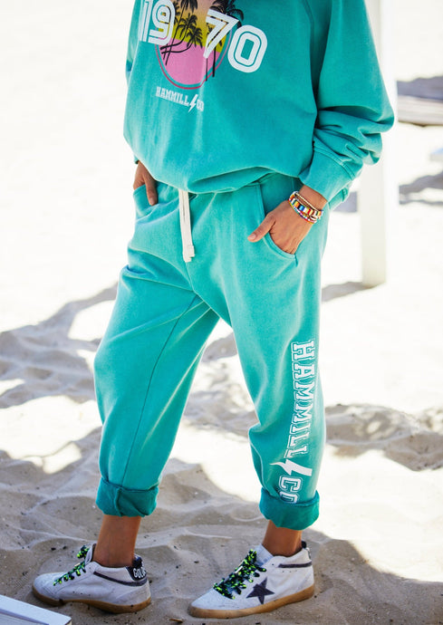 Vintage Track Pant - Faded Jade