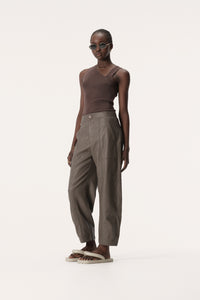 Roth Knit Top Dark Taupe