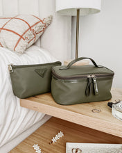 Load image into Gallery viewer, Paris Iggy Cosmetic Case Set Khaki