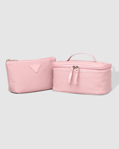 Paris Iggy Cosmetic Case Set Blush Pink