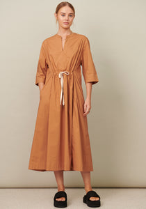 Gemma Cotton Drawcord Dress