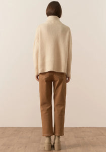 Fin Turtleneck Knit Butter