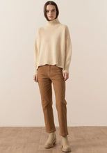 Load image into Gallery viewer, Fin Turtleneck Knit Butter