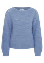 Load image into Gallery viewer, Genus Pointelle Knit Blue