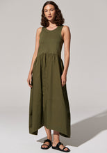 Load image into Gallery viewer, Toya Tank Dress Khaki