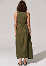 Load image into Gallery viewer, Toya Tank Dress Khaki