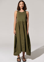 Load image into Gallery viewer, Toya Tank Dress Khaki