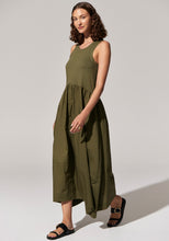 Load image into Gallery viewer, Toya Tank Dress Khaki