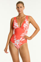 Load image into Gallery viewer, Aloha Longline Tri One Piece - Flame