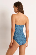 Load image into Gallery viewer, Mali Ruched Bandeau One Piece