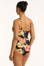 Load image into Gallery viewer, Juniper Cross Front Multifit One Piece - Black