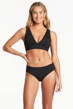 Load image into Gallery viewer, Eco Essentials Mid Bikini Pant Black