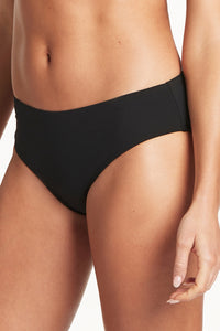 Eco Essentials Mid Bikini Pant Black