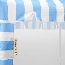 Load image into Gallery viewer, Beach Cabana Le Weekend Mid Blue Cream