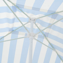 Load image into Gallery viewer, Beach Cabana Le Weekend Mid Blue Cream