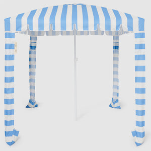 Beach Cabana Le Weekend Mid Blue Cream