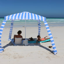 Load image into Gallery viewer, Beach Cabana Le Weekend Mid Blue Cream