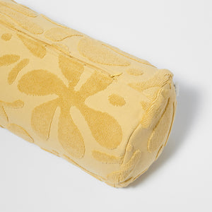 Inflatable Beach Pillow Mango Bay Golden Mustard