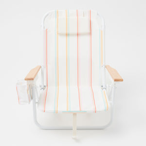 Luxe Beach Chair Rio Sun Multi Stripe